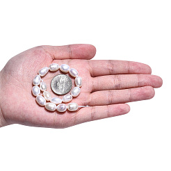 Нити из натурального культивированного пресноводного жемчуга PEAR-N012-07R