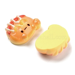 Undurchsichtige Decoden-Cabochons aus Kunstharzimitat für Lebensmittel&nbsp;RESI-S405-06E