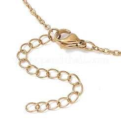 Collane con catena a maglie in acciaio inossidabile 304&nbsp;NJEW-JN05796
