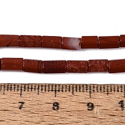 Los abalorios rojos jaspe hebras naturales&nbsp;GG-N002-01A-16