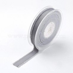 Ленты в крупный рубчик с бахромой из полиэстера&nbsp;ORIB-E001-16mm-017A