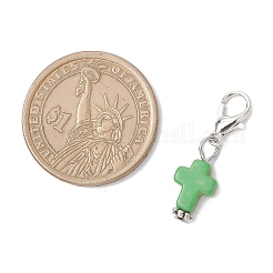 Подвесные украшения из синтетической бирюзы&nbsp;KEYC-JM03884