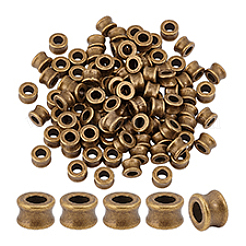 100 шт. европейские бусины из сплава в тибетском стиле&nbsp;DIY-PH0023-44A