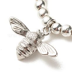 Гальваническое кольцо из немагнитного синтетического гематита RJEW-JR00473-04