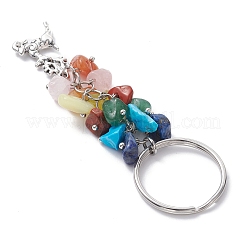 Брелок-подвеска из сплава в тибетском стиле с животными KEYC-JKC00524