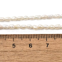 Нити из натурального культивированного пресноводного жемчуга PEAR-I007-01J-02A