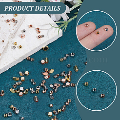 180pcs 9 Arten Messingperlen&nbsp;KK-BBC0025-82