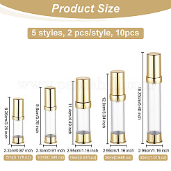 8 шт. 4 вида пластиковых бутылок с насосом MRMJ-OC0003-79B