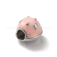 Perline europee in acciaio inossidabile smaltato 304&nbsp;STAS-G308-09P