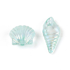 Прозрачные акриловые бусины с океанской тематикой&nbsp;TACR-T028-69-01B