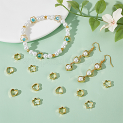 60 шт. 3 стиля стойки с покрытием из сплава рамы для бусин&nbsp;KK-BBC0016-24