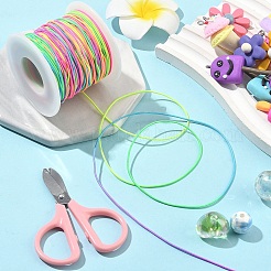 Круглый эластичный шнур из полиэстера&nbsp;EC-YW0001-02A