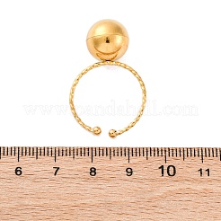 Manschettenringe aus Edelstahl 304 für Damen&nbsp;LS-RJEW-F175-01G-02