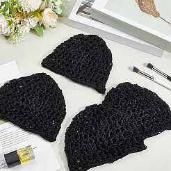 Плетеные полиэстеровые шляпы AJEW-WH20077-013C