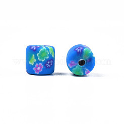 Chapelets de perle en pâte polymère manuel&nbsp;CLAY-T020-10F