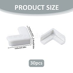 30 protector de esquinas autoadhesivo de PVC&nbsp;AJEW-FH0009-13A