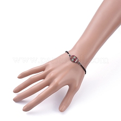Bracciali a cordino elastico regolabili&nbsp;BJEW-JB05282-M
