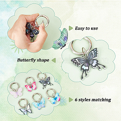 Подвески для обуви из акрила с принтом&nbsp;PALLOY-AB00080