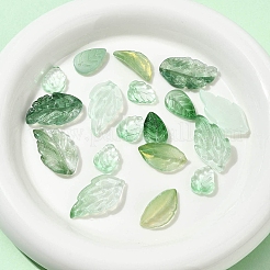 120 шт. 6 стиля подвески из окрашенного и подогреваемого стекла&nbsp;GLAA-FS0002-24