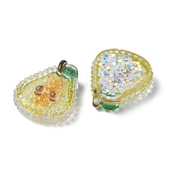 Фруктовые прозрачные эпоксидные смолы декодируют кабошоны CRES-I030-23B