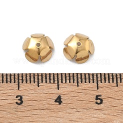 Perlenkappen aus Edelstahl 304&nbsp;STAS-P448-09L-G
