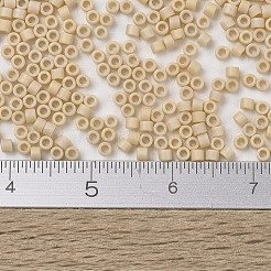 MIYUKIデリカビーズ小  シリンダー  日本製シードビーズ  15/0  （dbs1591)マット不透明ナシab  1.1x1.3mm  穴：0.7mm  約175000個/袋  50 G /袋&nbsp;SEED-X0054-DBS1591