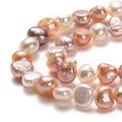 Нити из натурального культивированного пресноводного жемчуга&nbsp;PEAR-L033-45E-01