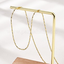 Ожерелья из латунной шариковой цепи&nbsp;KK-P304-03KCG