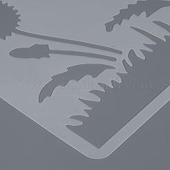 Пластиковые многоразовые шаблоны трафаретов для рисования DIY-F018-B11