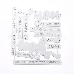 Углеродистая сталь разрезает трафареты DIY-I083-04P