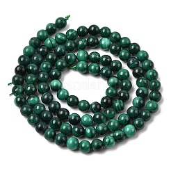 Природного малахита бисер нитей&nbsp;G-A293-B03-4mm