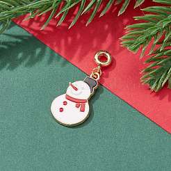 Рождественские эмали сплава подвески PALLOY-JF00709-04