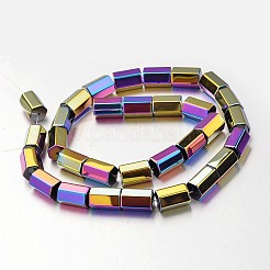 Electroplate non magnetici ematite sintetico fili di perline&nbsp;G-F300-38B-02