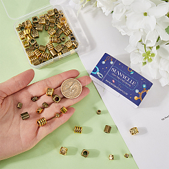 100 шт. 10 стиля бусины из сплава в тибетском стиле&nbsp;TIBEB-SC0001-28