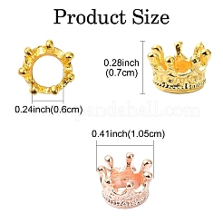 30 шт. 6 цвета бусины из сплава в тибетском стиле TIBEB-YW0001-28