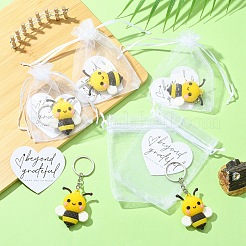 Наборы для изготовления брелоков в виде пчел своими руками&nbsp;DIY-YW0012-49