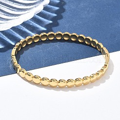 Браслеты из нержавеющей стали 304 для женщин AJEW-P127-08G