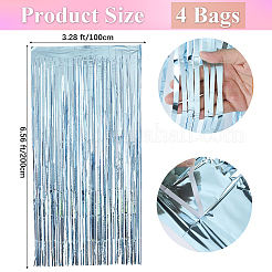 4 пакет пластиковая бахрома занавески&nbsp;HULI-DJ0001-01B