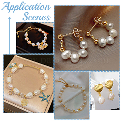 1 нить натурального культивированного пресноводного жемчуга класса АА PEAR-BBC0001-15