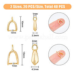 40 шт. 2-х стильная стойка с покрытием из экологически чистой латуни для колки льда KK-FH0005-33