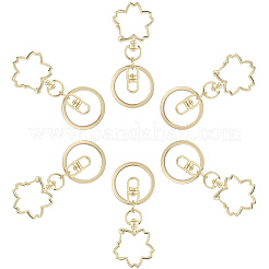 18 шт. застежки для брелка из сплава KEYC-SC0001-72G