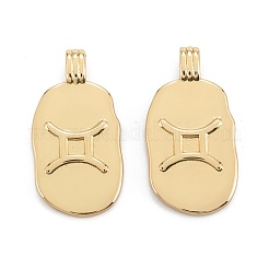 Латунные подвески&nbsp;KK-O140-20G-07