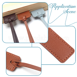 11 шт. 11-х цветные закладки из искусственной кожи AJEW-SP0002-30