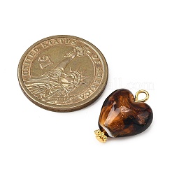 Ручной работы подвески золотые бусины песка PALLOY-JF04373-02