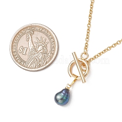 Кулон в виде картофеля из натурального жемчуга&nbsp;NJEW-JN05951