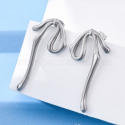 Серьги-гвоздики из нержавеющей стали 304&nbsp;EJEW-B108-11P