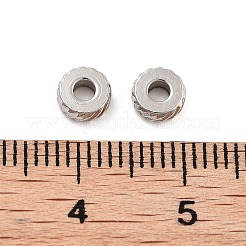 Anlaufgeschützte Perlen aus 202 Edelstahl&nbsp;STAS-B072-13P-02A