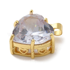 Золотые латунные микро проложить кубического циркония подвески KK-C072-37G-02