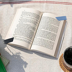 7 шт. 7-х цветные закладки из искусственной кожи AJEW-CL0001-21