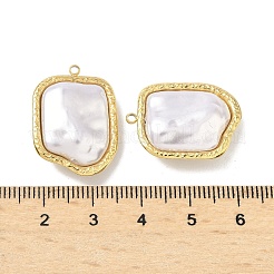 Нержавеющая сталь 304 с подвесками из АБС-пластика в виде жемчужин&nbsp;STAS-G371-01G-04